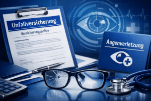 Sehverlust Unfallversicherung