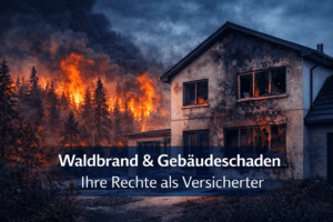 Wenn Feuer auf Wohnhaus übergreift