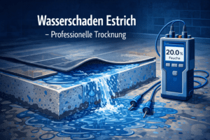 estrich nass versicherung