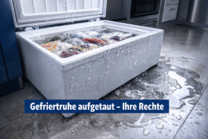 gefrierschrank leck